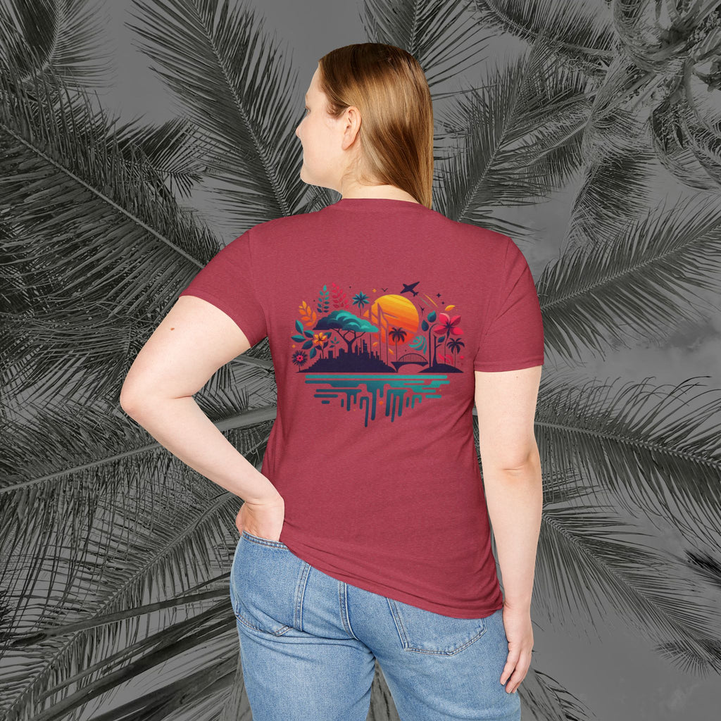 Vibrant Vibes - (UNISEX) Soft style T-Shirt - Aliento De Vida