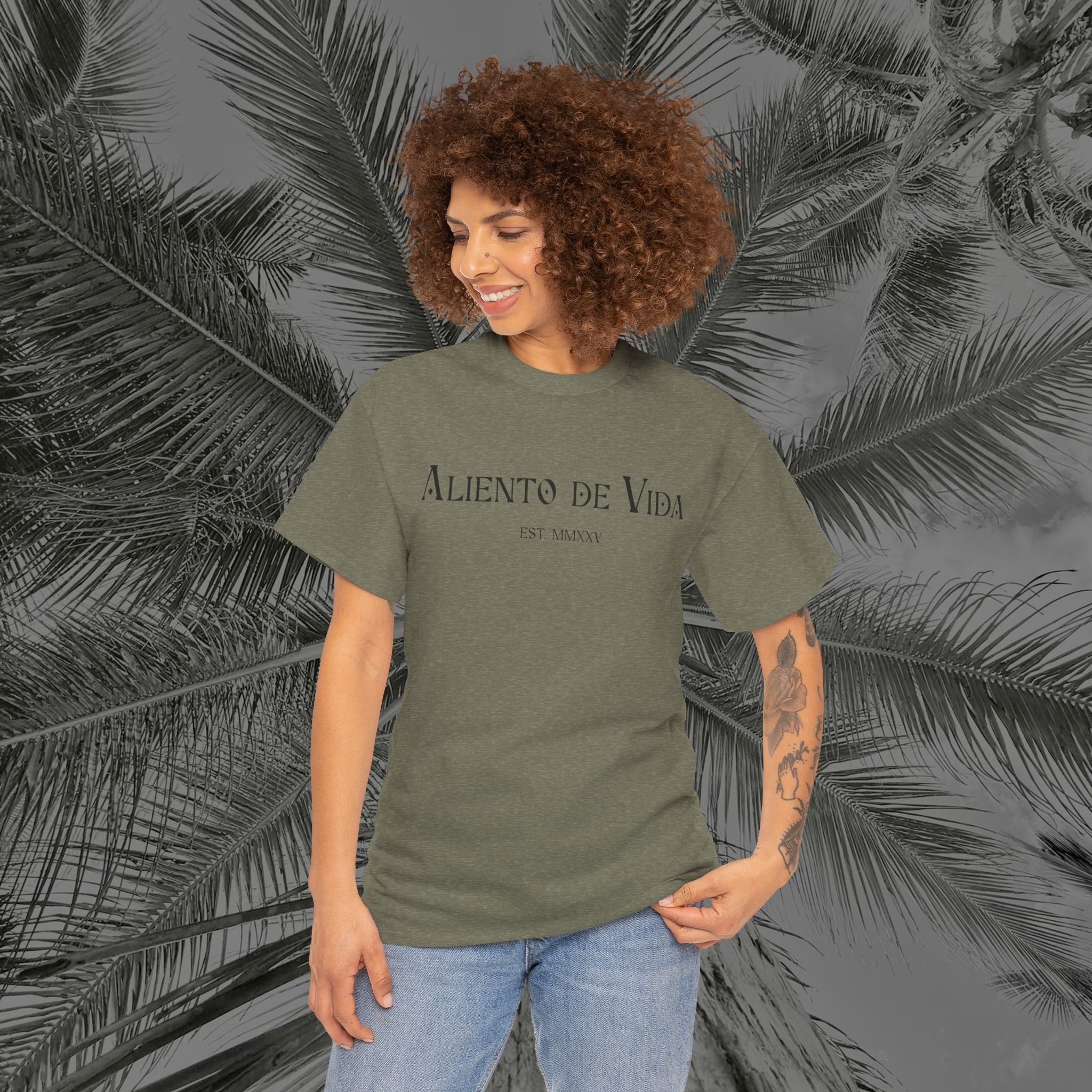 Tropical Terrors - (UNISEX) Heavy Cotton T-Shirt - Aliento De Vida
