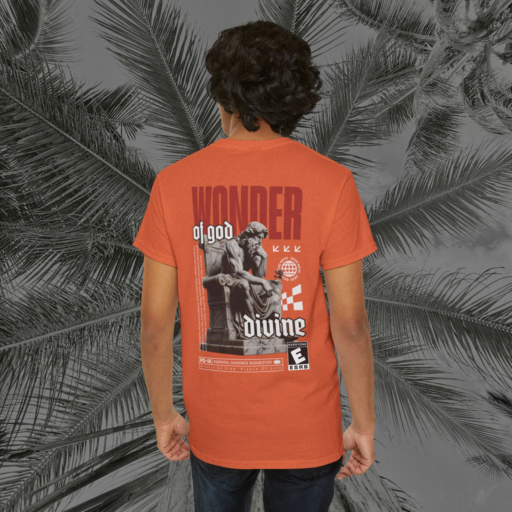 Throne of the Divine - (UNSEX) Heavy Cotton T-Shirt - Aliento De Vida