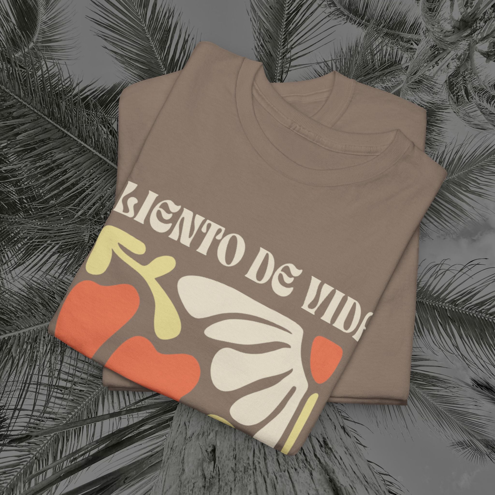 One Breath, Infinite Bloom - (UNISEX) Heavy Cotton T-Shirt - Aliento De Vida