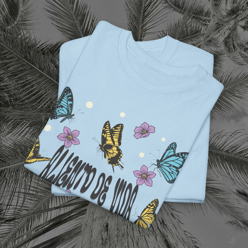 Butterfly Effect #2 - (UNISEX) Heavy Cotton T-Shirt - Aliento De Vida