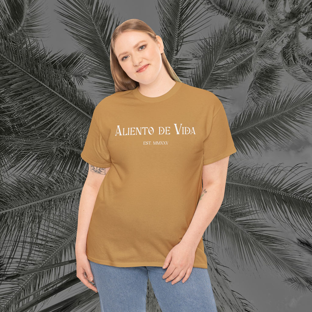 Throne of the Divine - (UNSEX) Heavy Cotton T-Shirt - Aliento De Vida