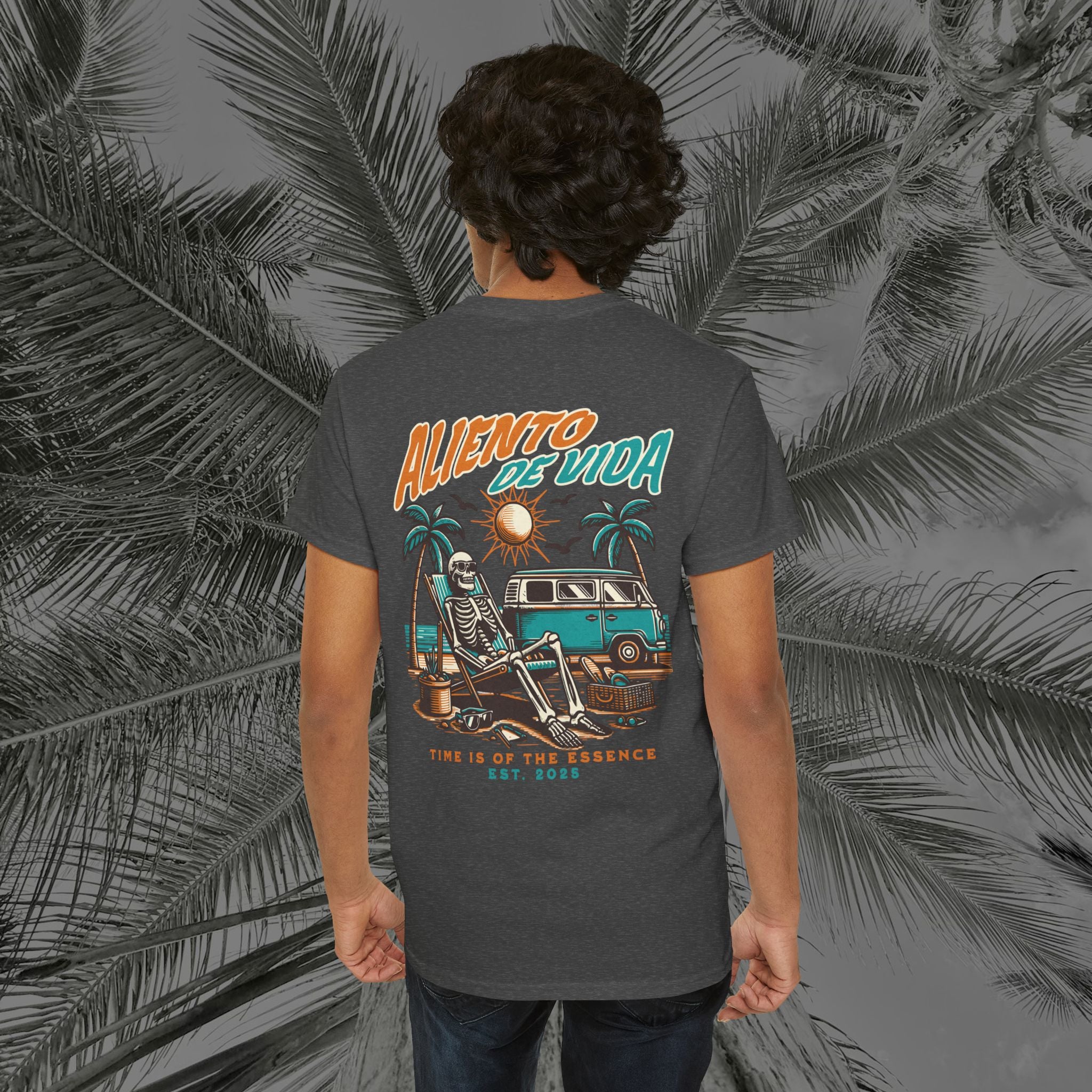 Beach, Please—I’m Dead - (UNISEX) Heavy Cotton T-Shirt - Aliento De Vida