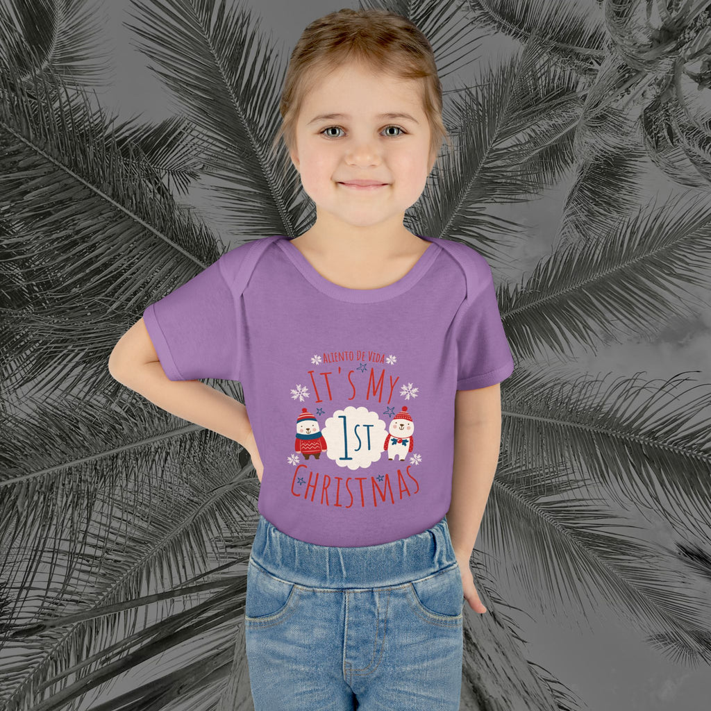 Little North Pole Newbie - (UNISEX) Baby Bodysuit / Infant Onesie - Aliento De Vida