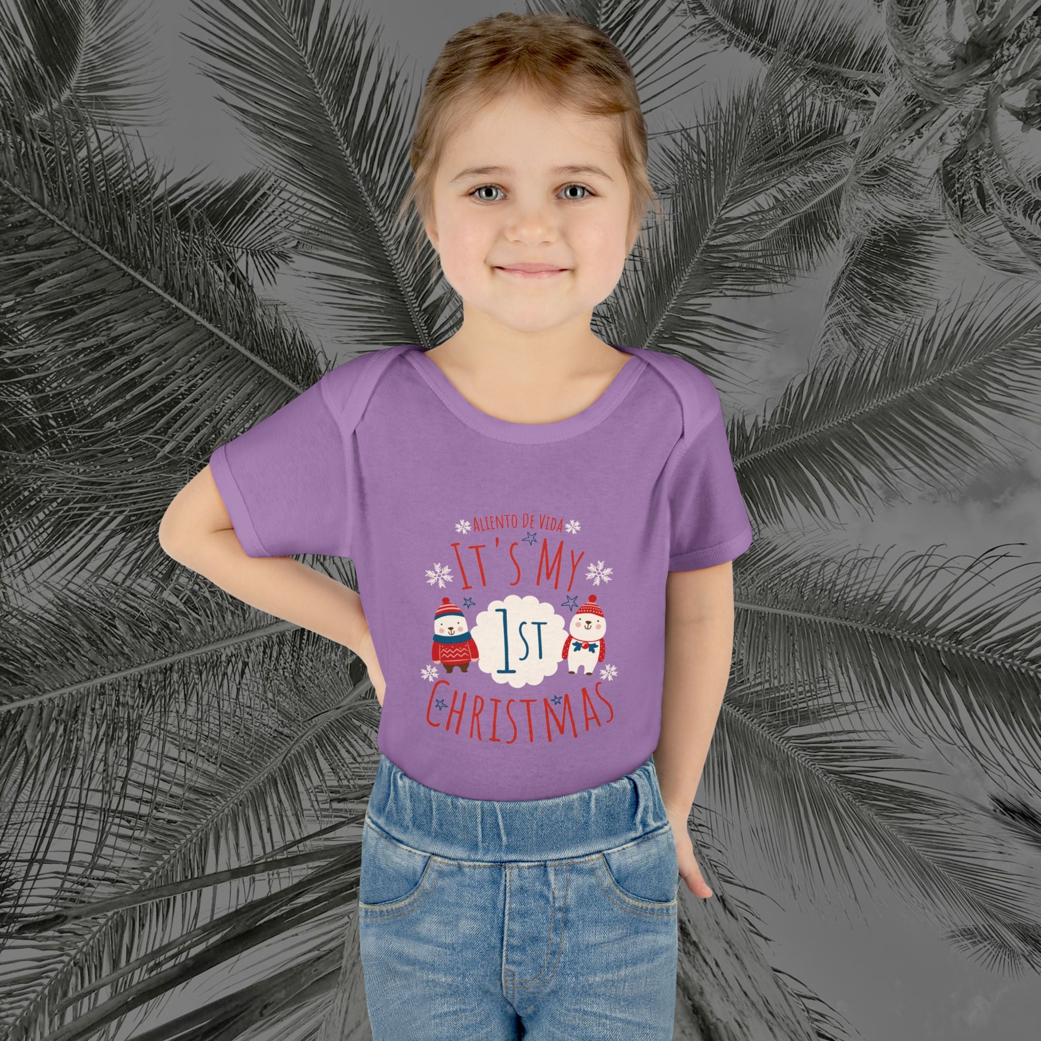 Little North Pole Newbie - (UNISEX) Baby Bodysuit / Infant Onesie - Aliento De Vida