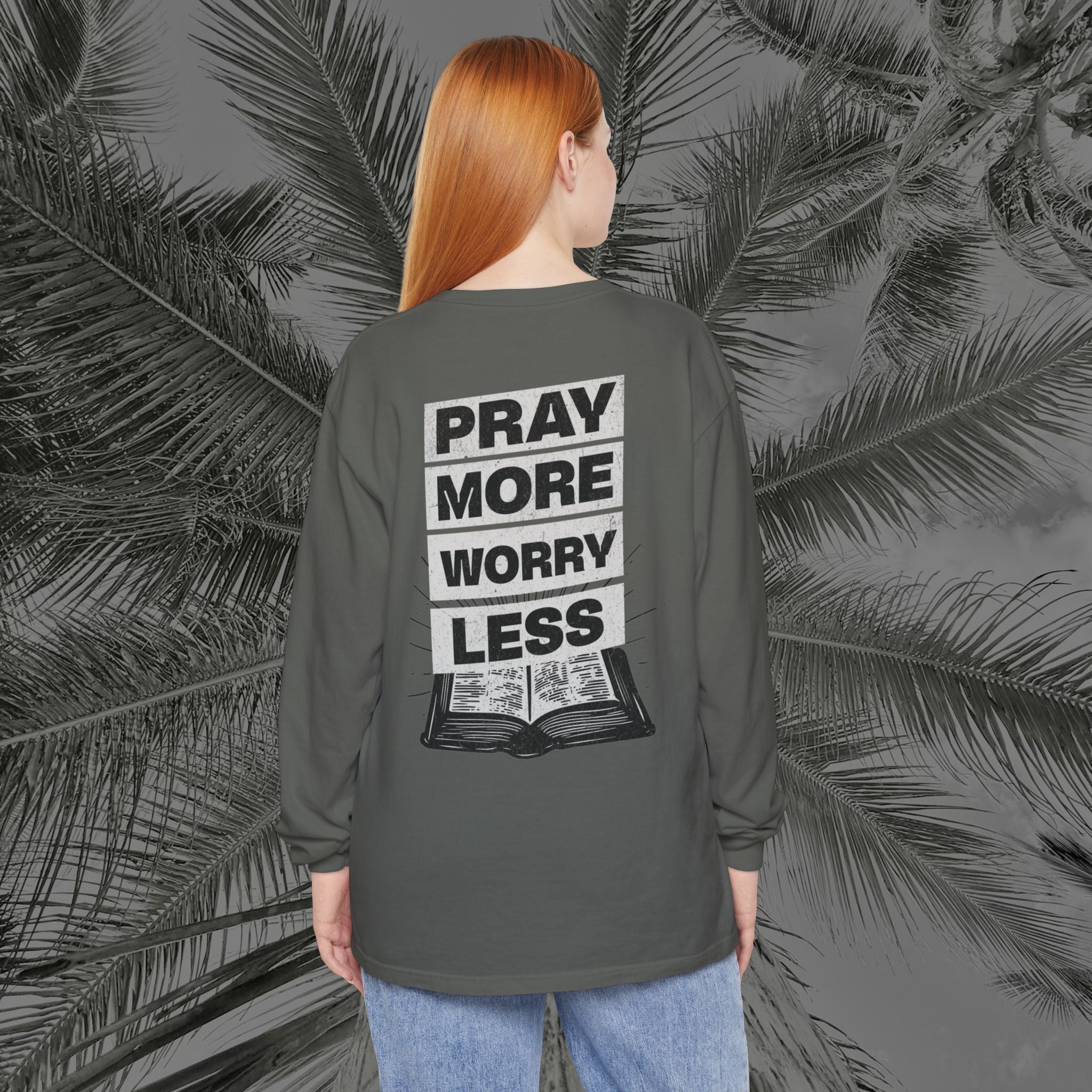 Peace Through Prayer - (UNISEX) Long Sleeve Shirt - Aliento De Vida