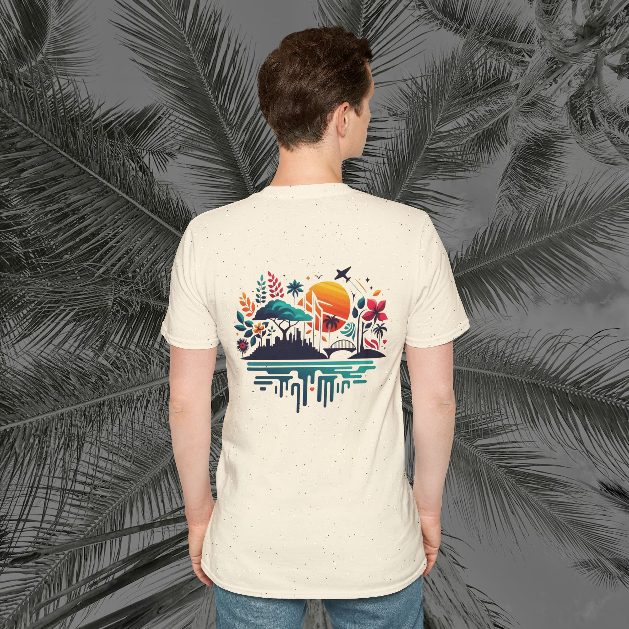 Vibrant Vibes - (UNISEX) Soft style T-Shirt - Aliento De Vida