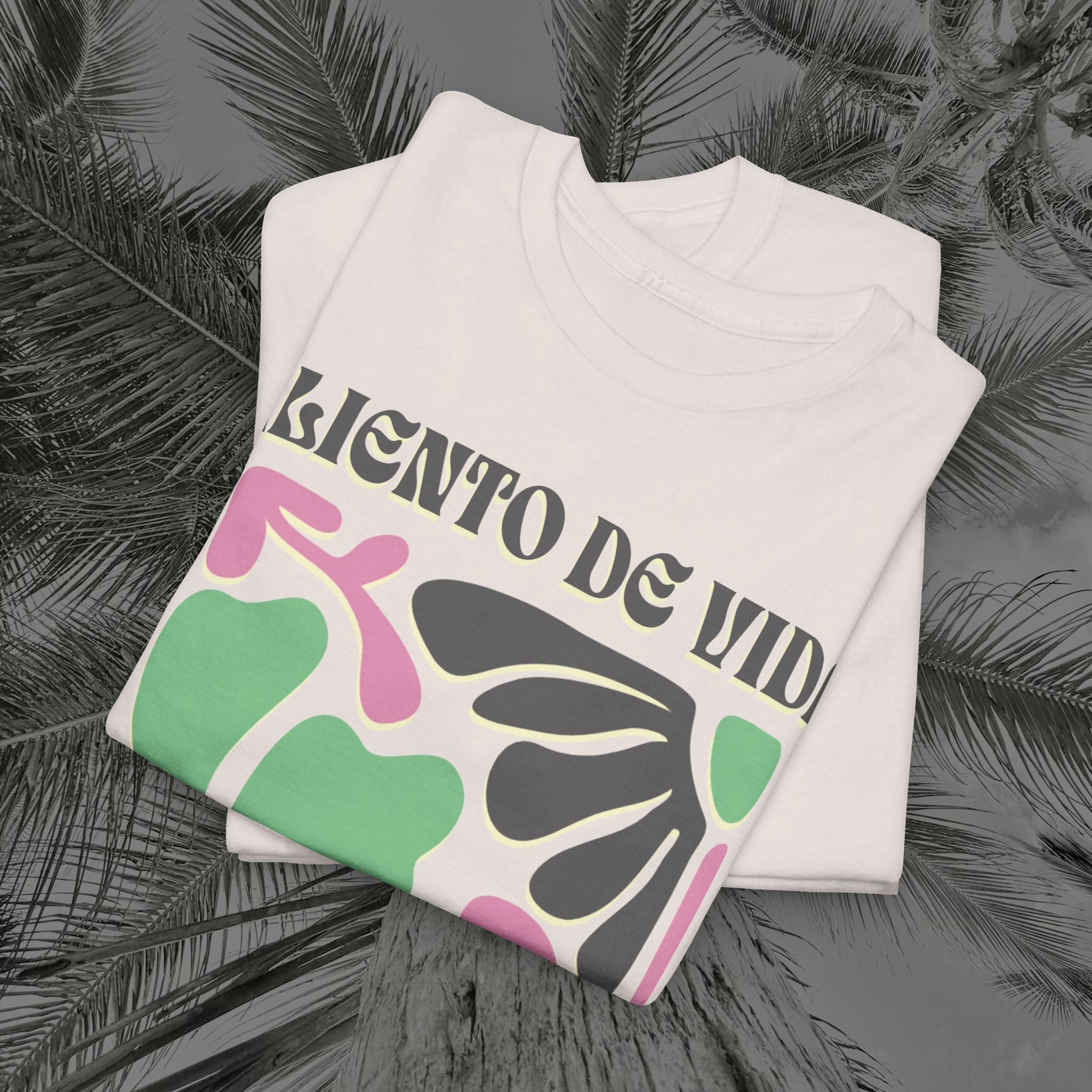 One Breath, Infinite Bloom #2 - (UNISEX) Heavy Cotton T-Shirt - Aliento De Vida