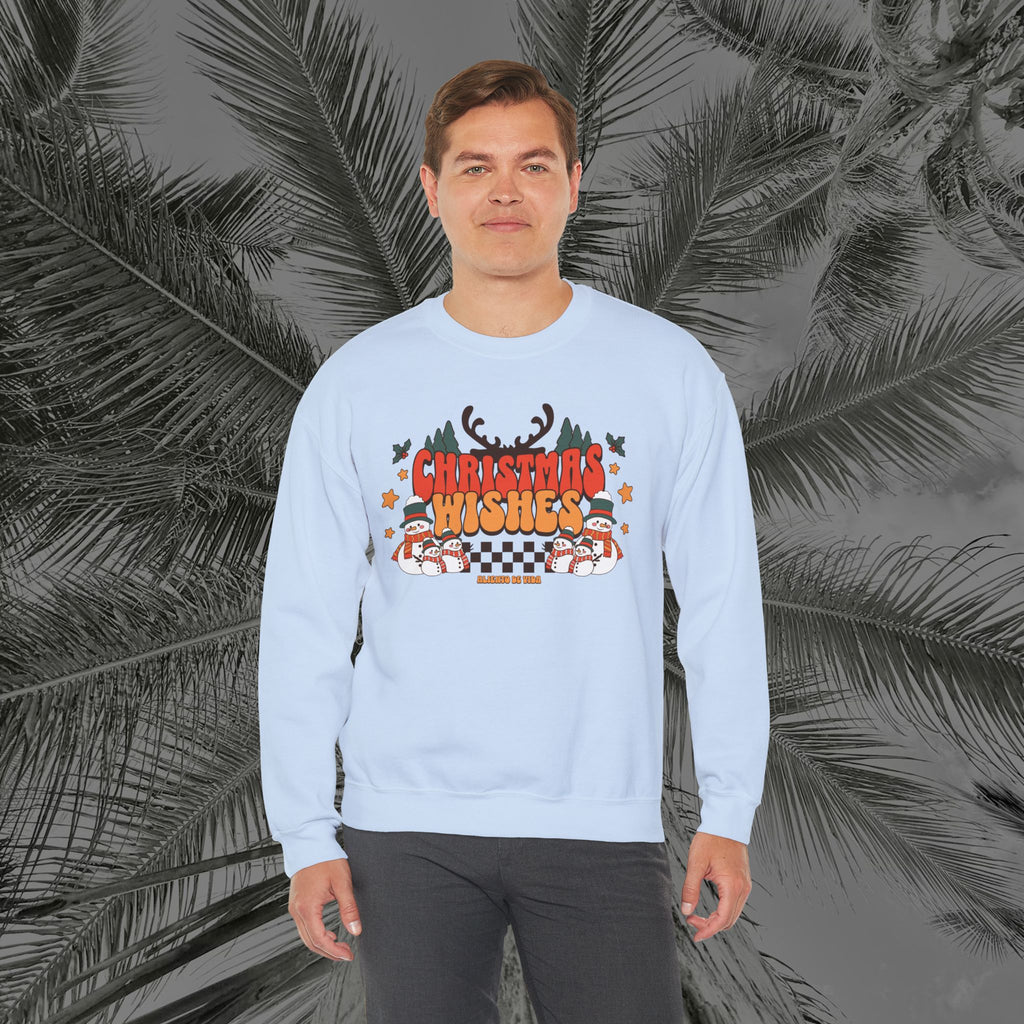 Chillin’ With My Snowmies - (UNISEX) Cozy Crewneck Sweatshirt - Aliento De Vida