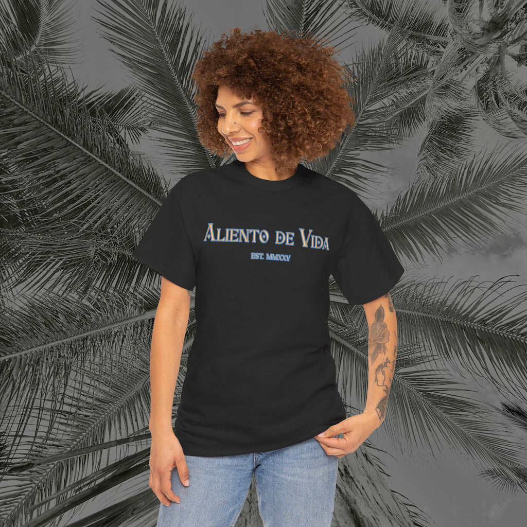 Ocean Motion - (UNISEX) Heavy Cotton Tee - Aliento De Vida
