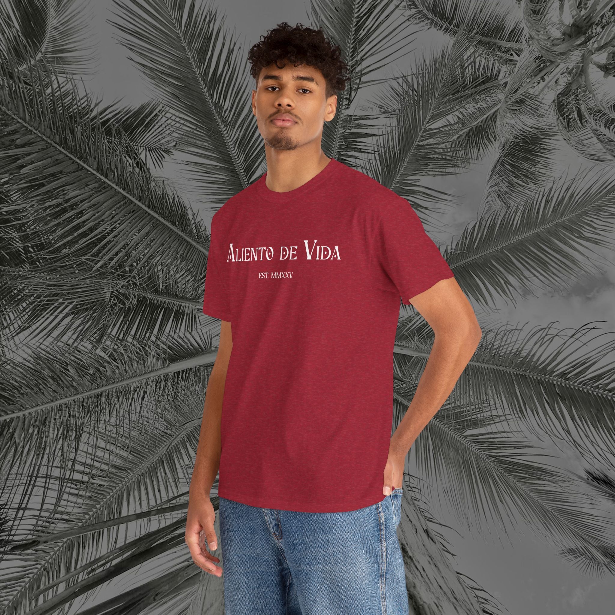 Peace Through Prayer - (UNISEX) Heavy Cotton Tee - Aliento De Vida