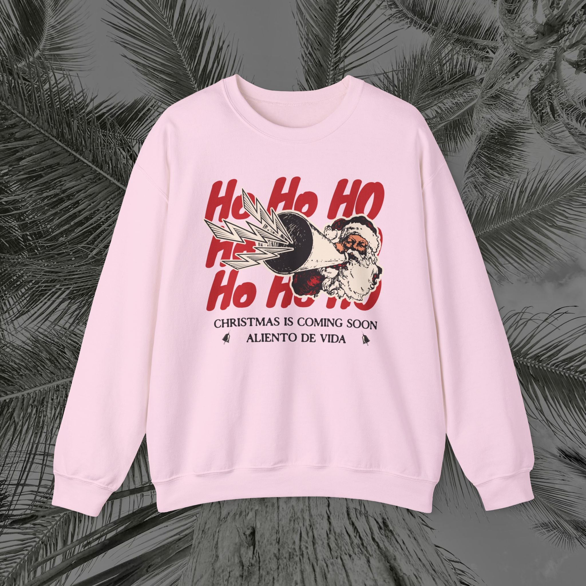 Ho Ho Ho’ Holiday Season - (UNISEX) Cozy Crewneck Sweatshirt - Aliento De Vida