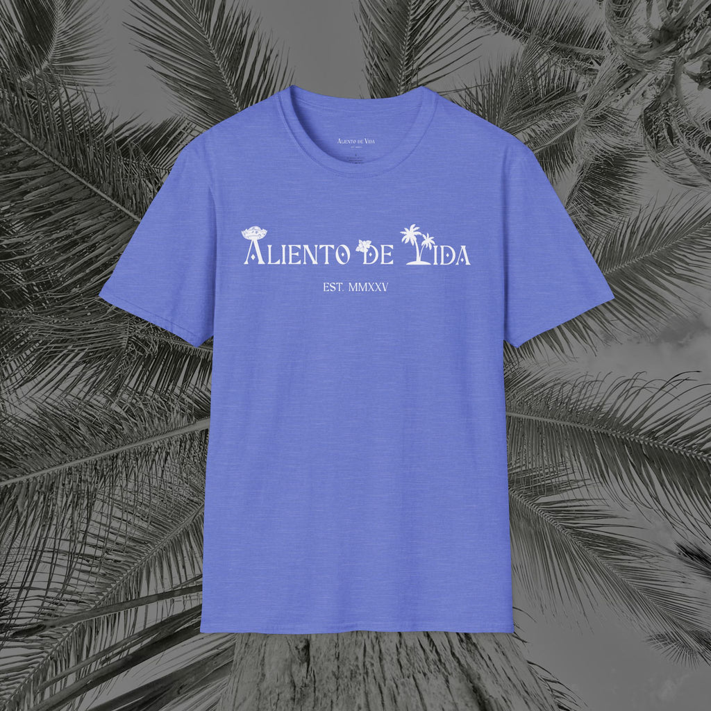 A Slice of Paradise - PR COLLECTION - (UNISEX) Soft style T-Shirt - Aliento De Vida