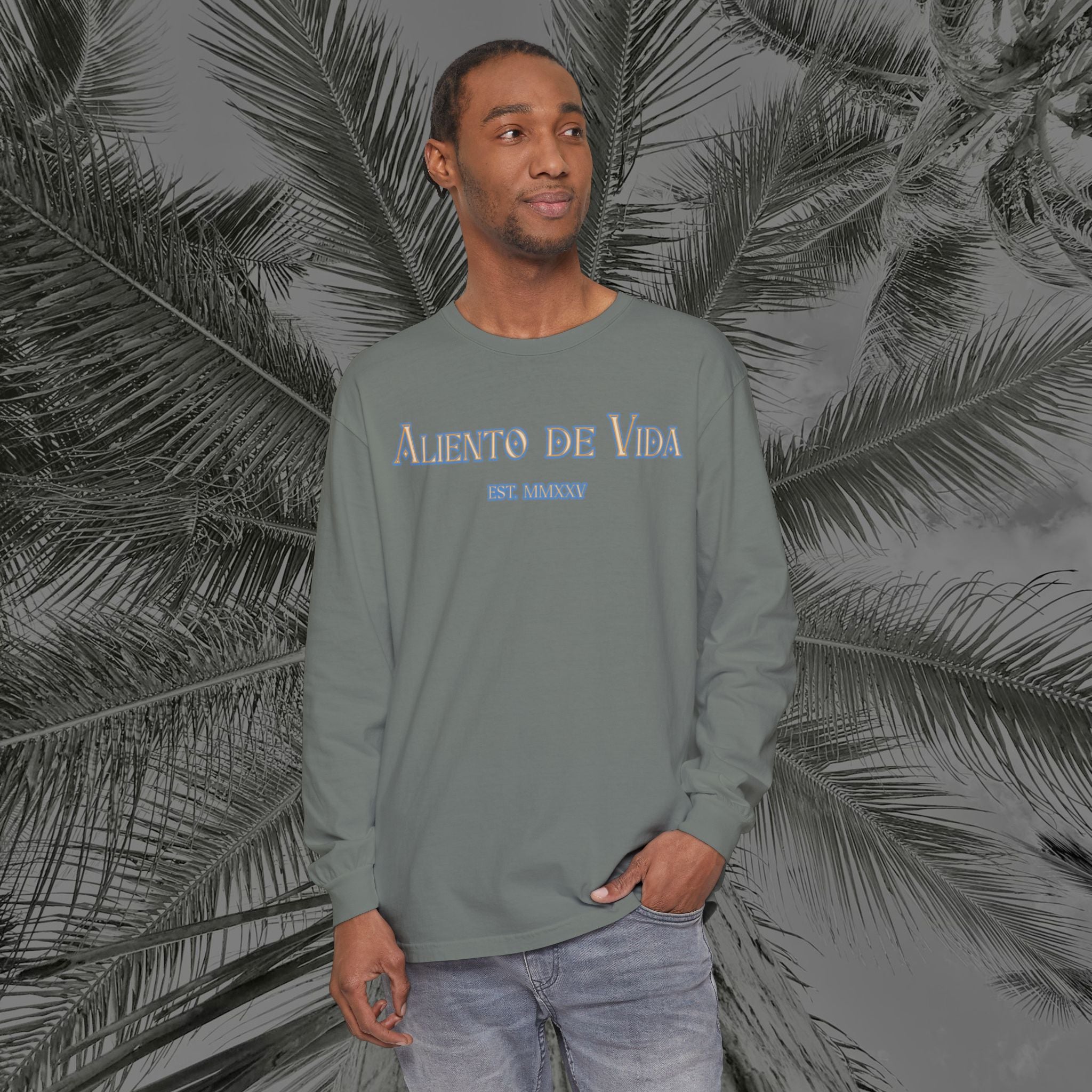 Ocean Motion - (UNISEX) Long Sleeve T-Shirt - Aliento de Vida