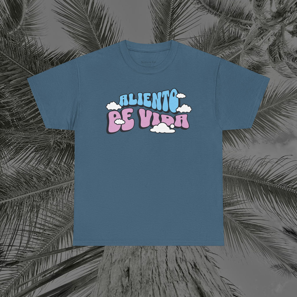 Clouds #3 - (UNISEX) Heavy Cotton T-Shirt - Aliento De Vida