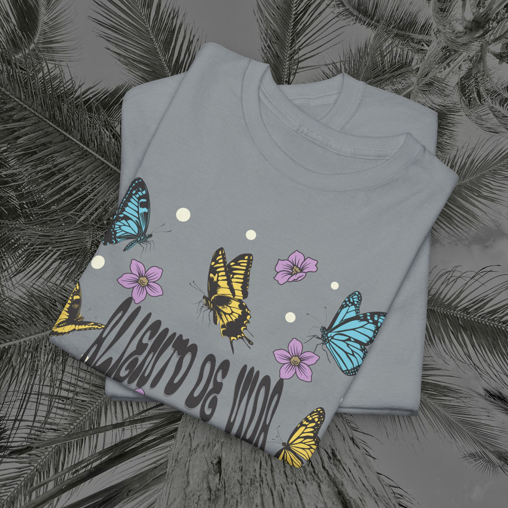 Butterfly Effect #2 - (UNISEX) Heavy Cotton T-Shirt - Aliento De Vida