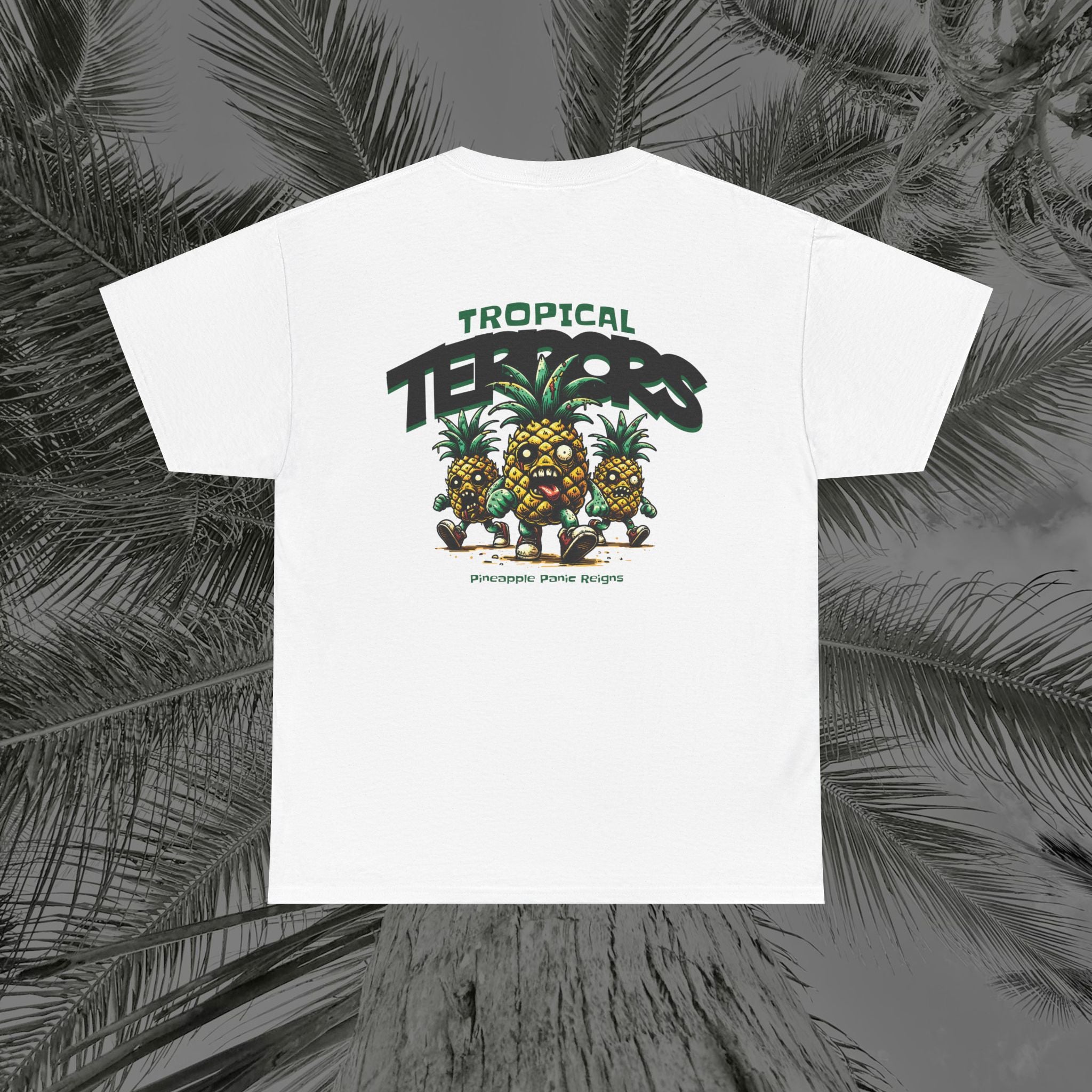 Tropical Terrors - (UNISEX) Heavy Cotton T-Shirt - Aliento De Vida