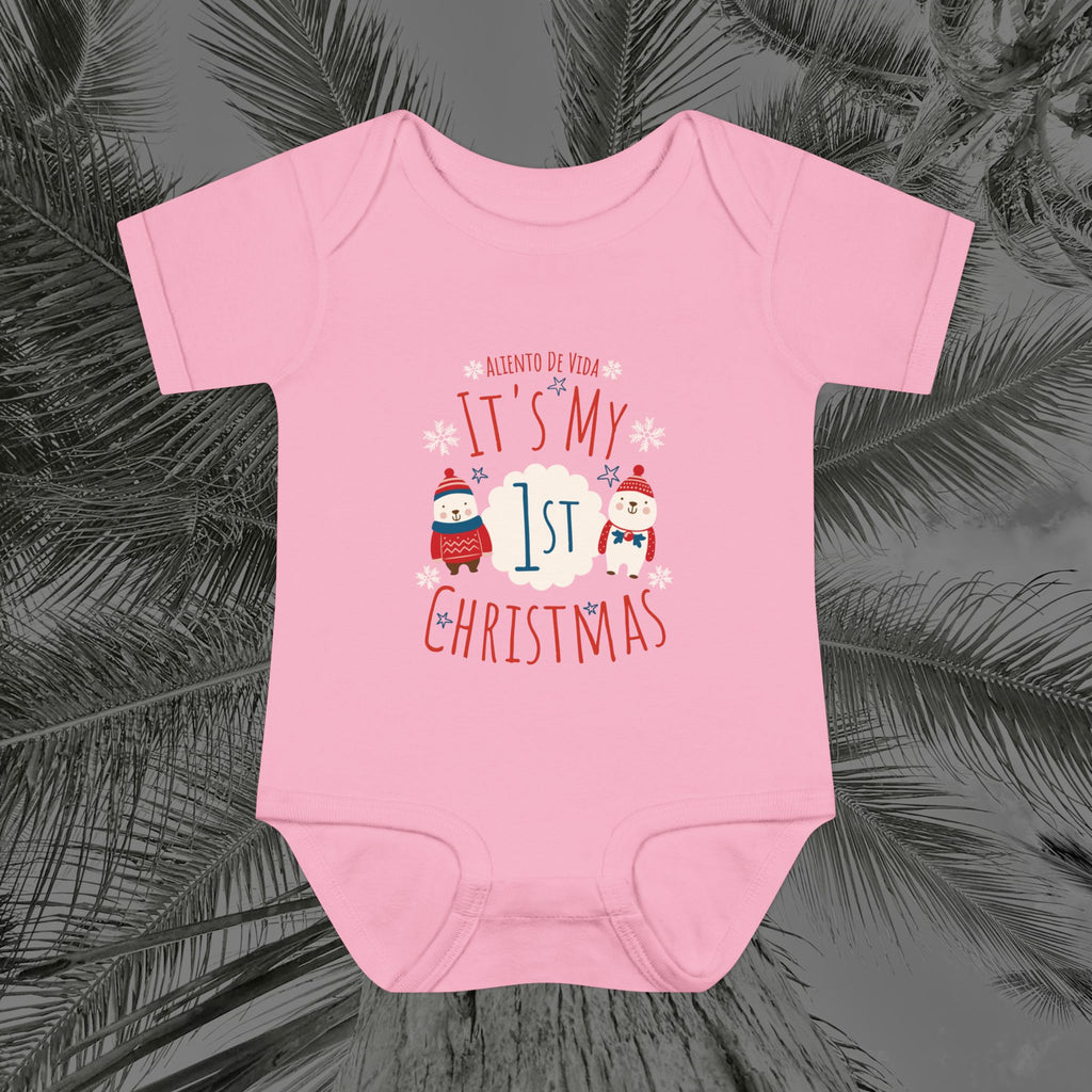 Little North Pole Newbie - (UNISEX) Baby Bodysuit / Infant Onesie - Aliento De Vida
