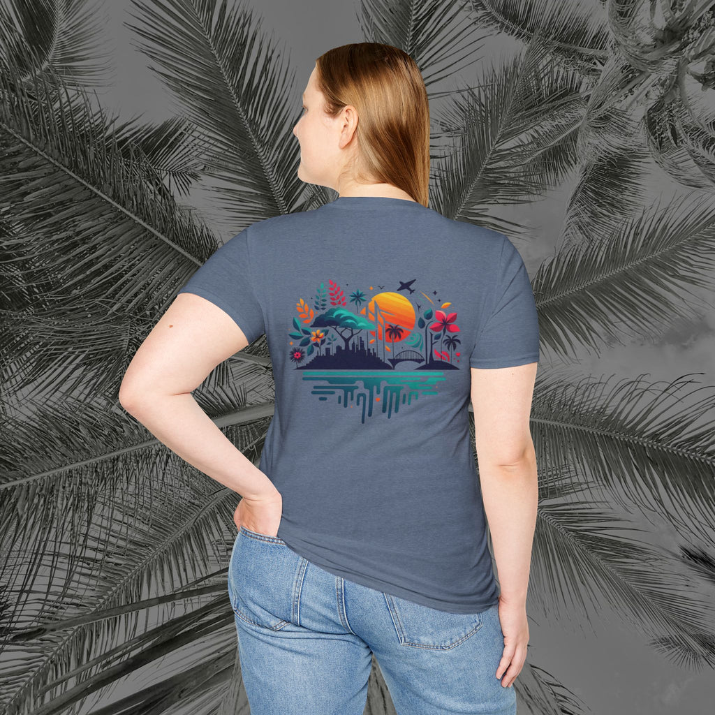 Vibrant Vibes - (UNISEX) Soft style T-Shirt - Aliento De Vida