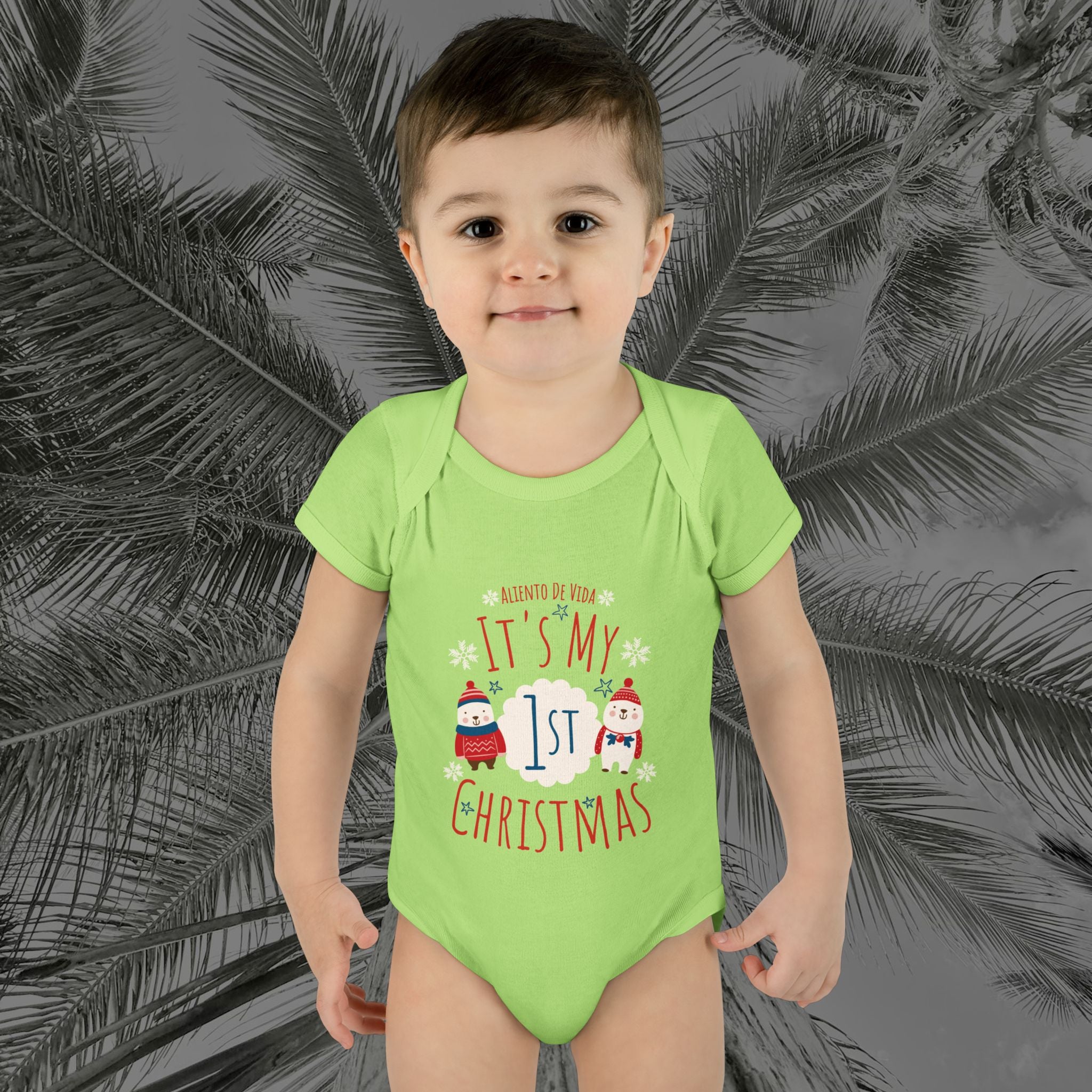 Little North Pole Newbie - (UNISEX) Baby Bodysuit / Infant Onesie - Aliento De Vida