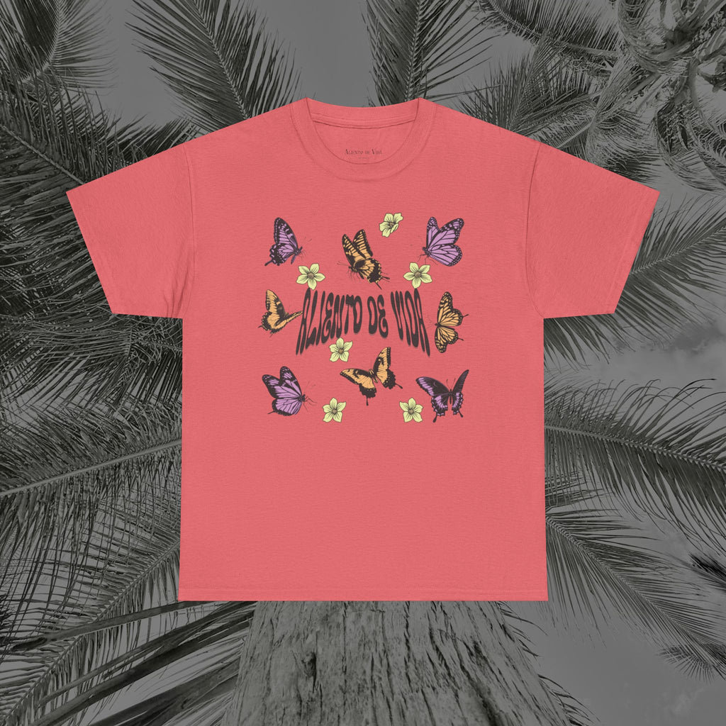 Butterfly Effect - (UNISEX) Heavy Cotton T-Shirt - Aliento De Vida