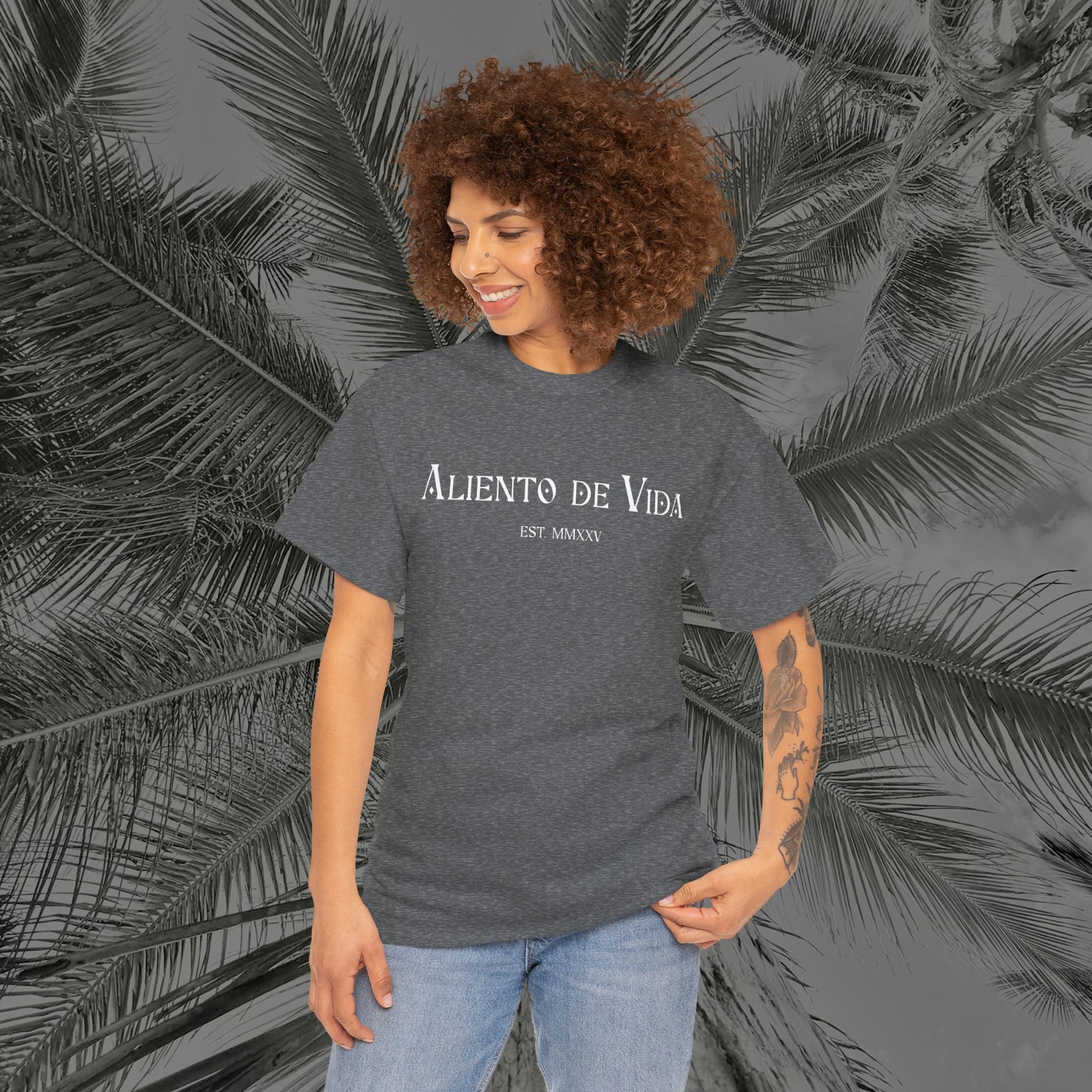 Roots Of Life - (UNISEX) Heavy Cotton Tee - Aliento De Vida