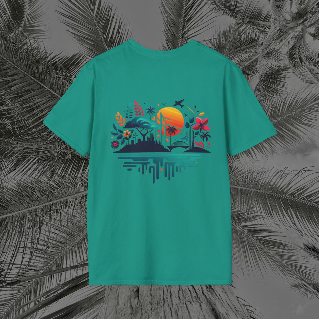 Vibrant Vibes - (UNISEX) Soft style T-Shirt - Aliento De Vida