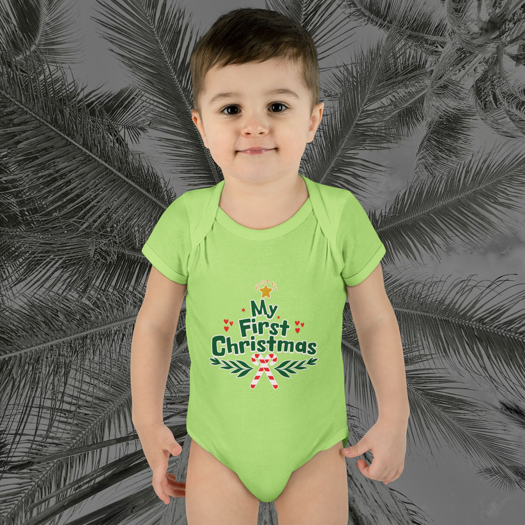 Tiny Tree Topper - (UNISEX) Baby Bodysuit / Infant Onesie - Aliento De Vida