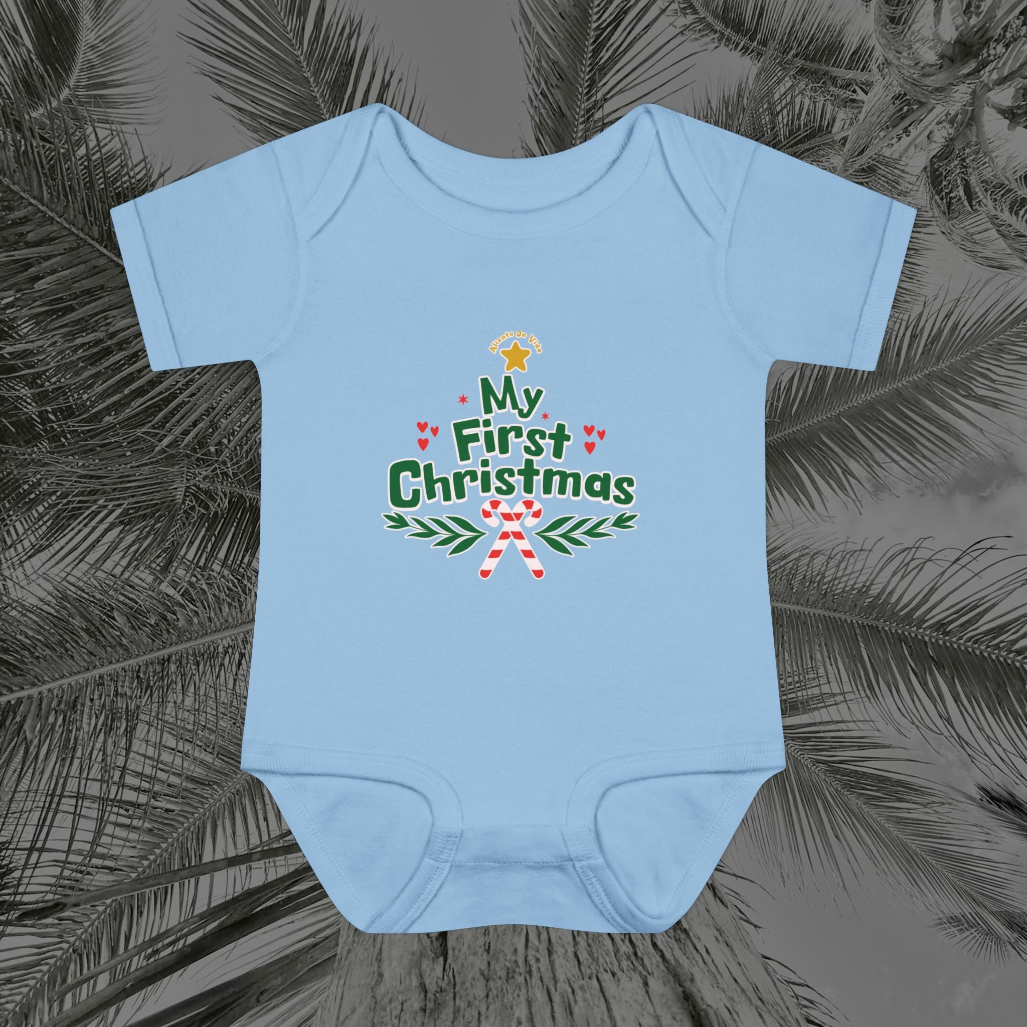 Tiny Tree Topper - (UNISEX) Baby Bodysuit / Infant Onesie - Aliento De Vida