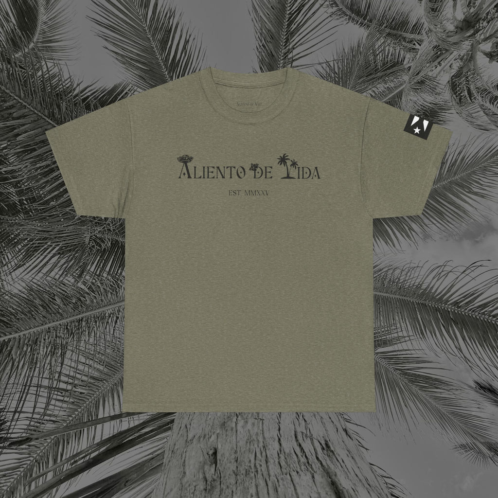 Frog Of The Island - PR COLLECTION - (UNISEX) Heavy Cotton Tee - Aliento De Vida