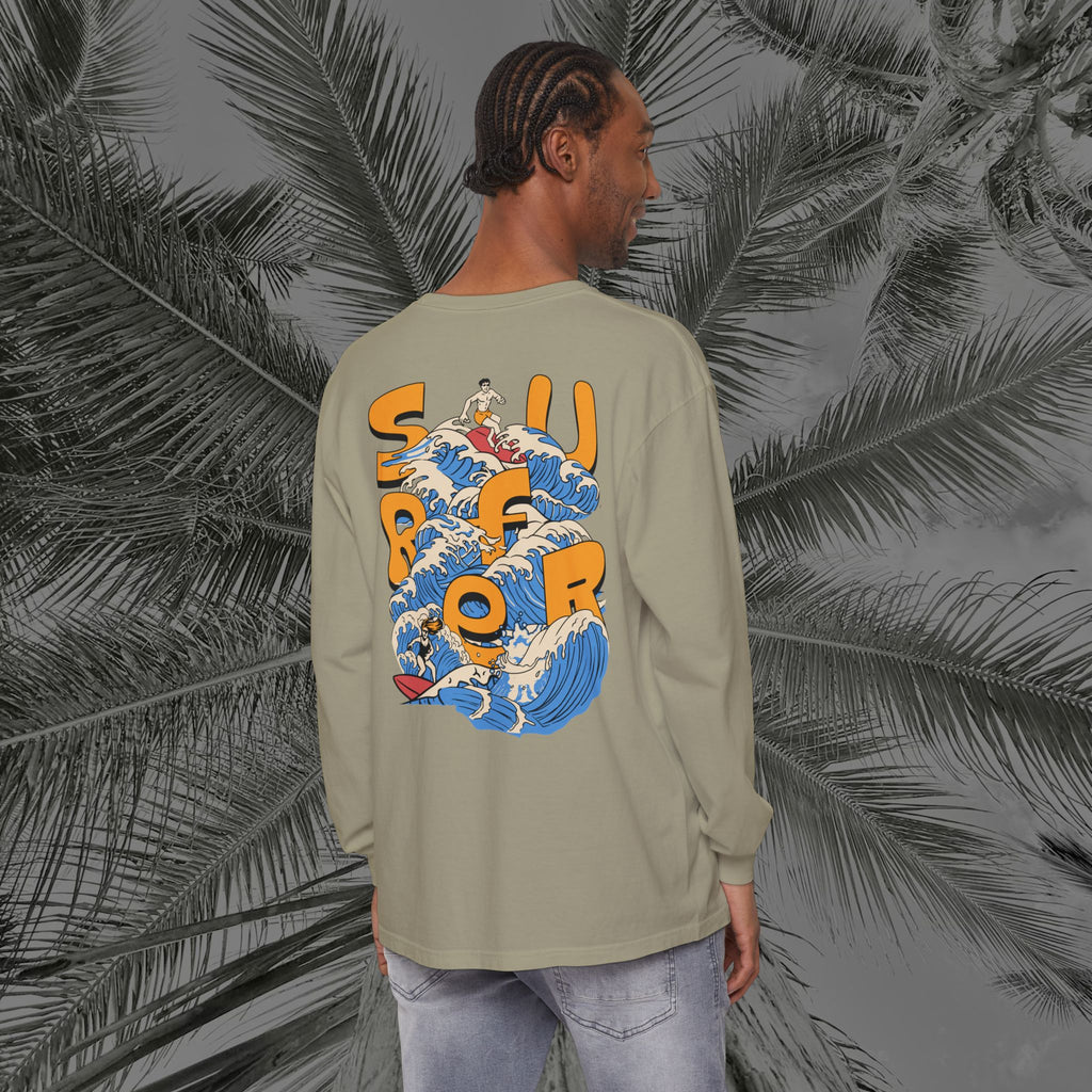 Ocean Motion - (UNISEX) Long Sleeve T-Shirt - Aliento de Vida