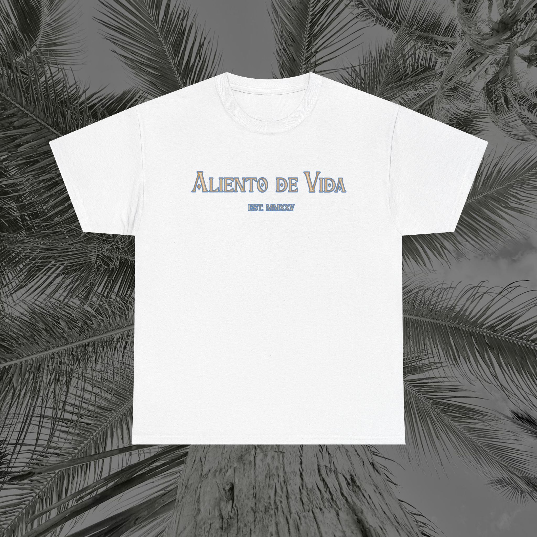 Ocean Motion - (UNISEX) Heavy Cotton Tee - Aliento De Vida