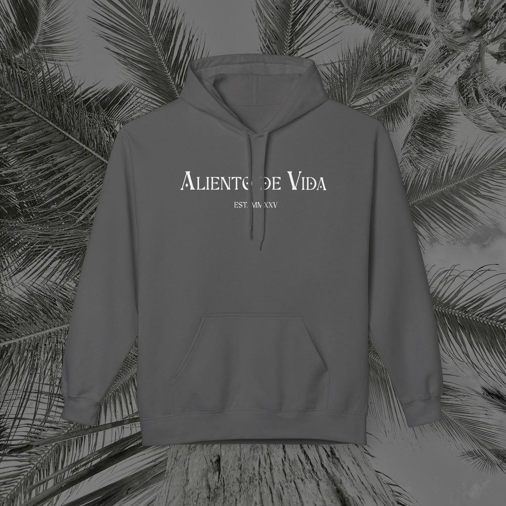 Throne of the Divine - (UNISEX) Midweight Fleece Hoodie - Aliento De Vida