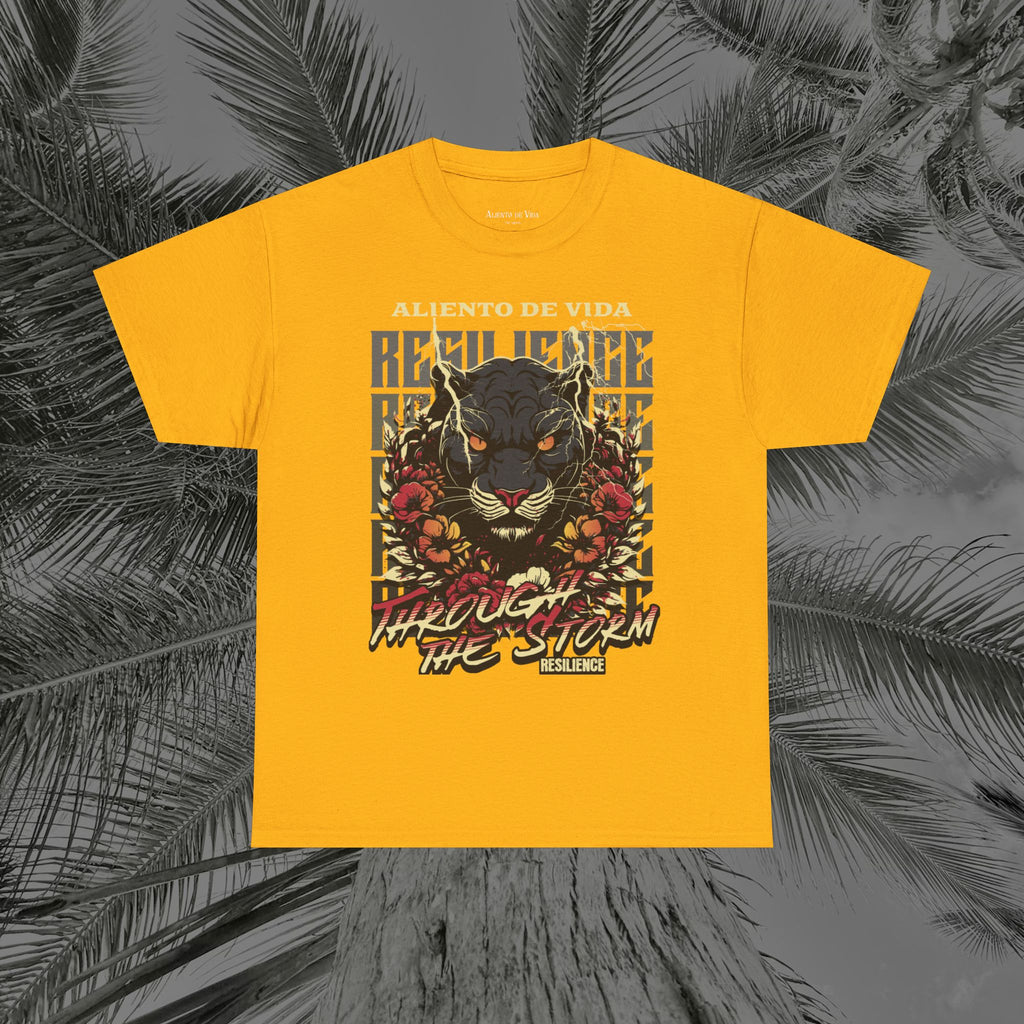 Rise of the Panther - (UNISEX) Heavy Cotton Tee - Aliento De Vida