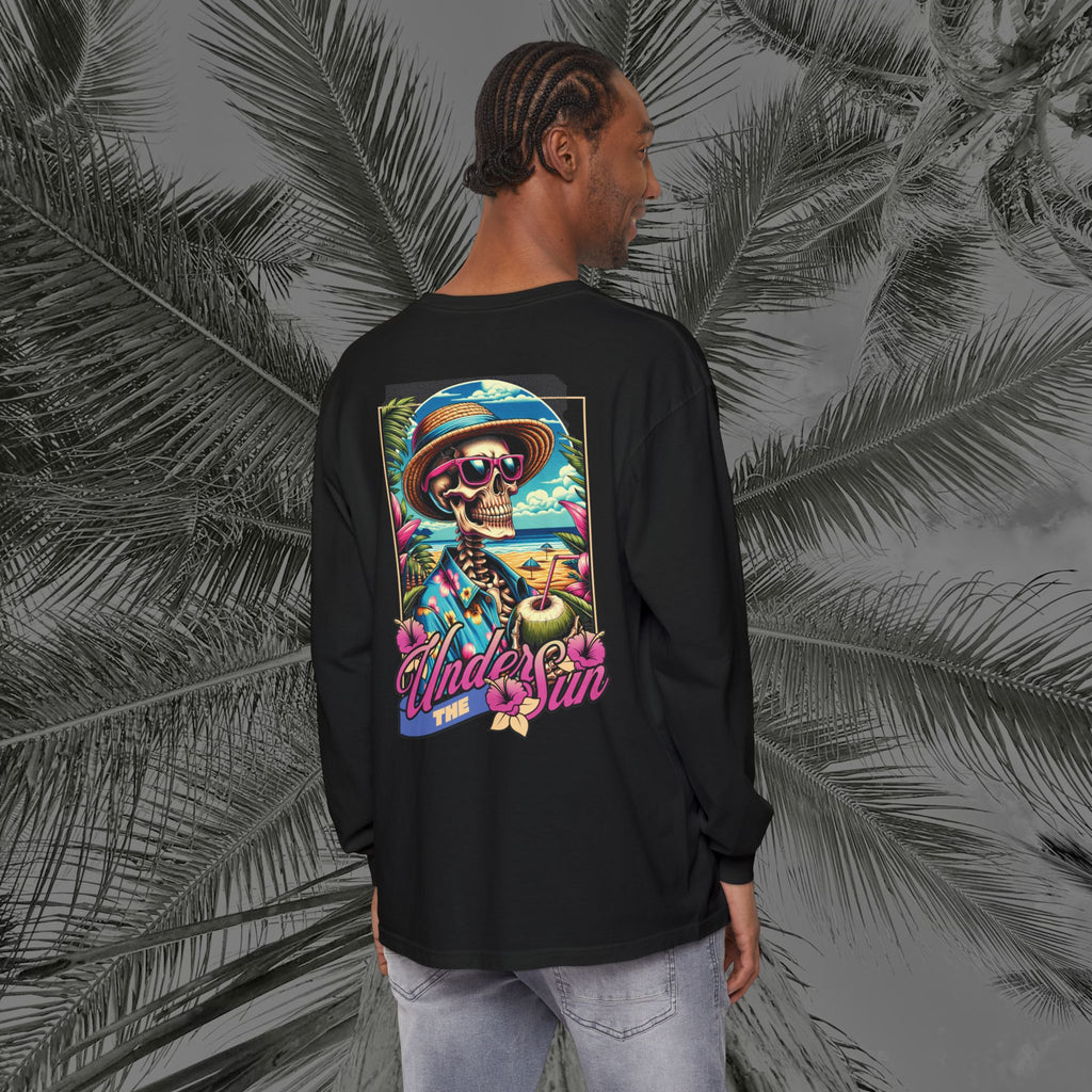 Resting Beach Face - (UNISEX) Long Sleeve Shirt - Aliento De Vida