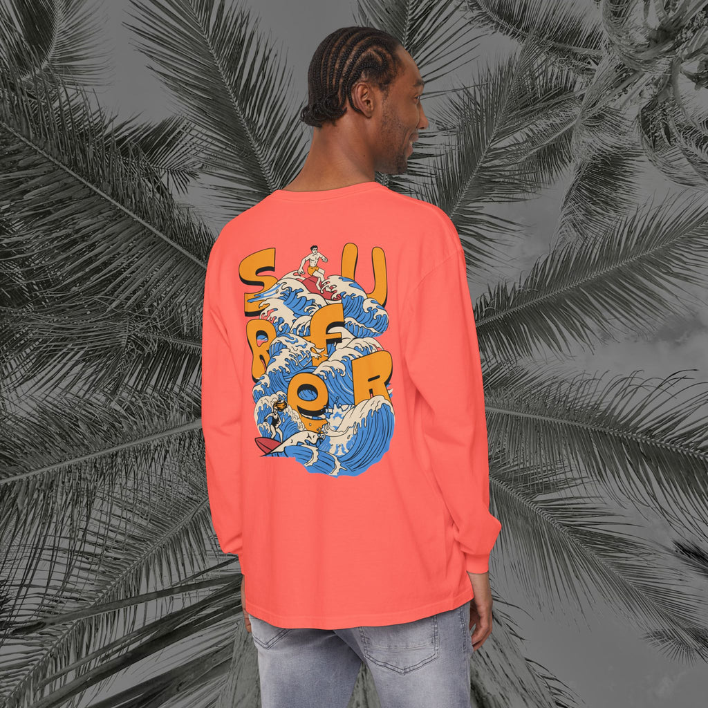 Ocean Motion - (UNISEX) Long Sleeve T-Shirt - Aliento de Vida