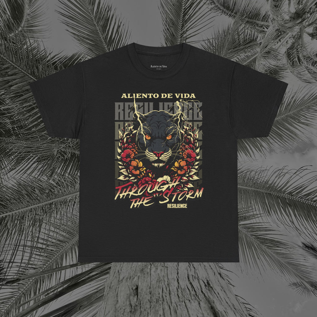 Rise of the Panther - (UNISEX) Heavy Cotton Tee - Aliento De Vida