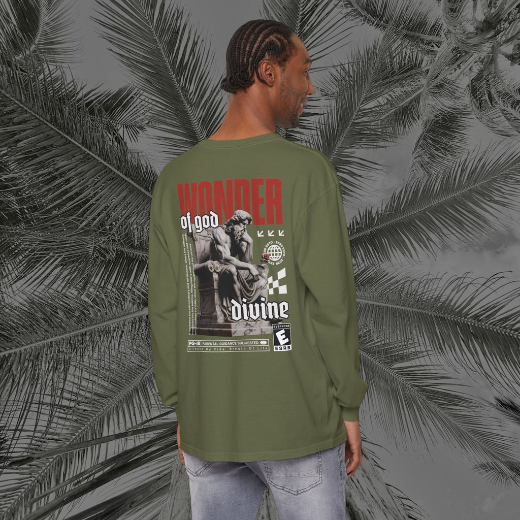 Throne of the Divine - (UNISEX) Long Sleeve Shirt - Aliento De Vida