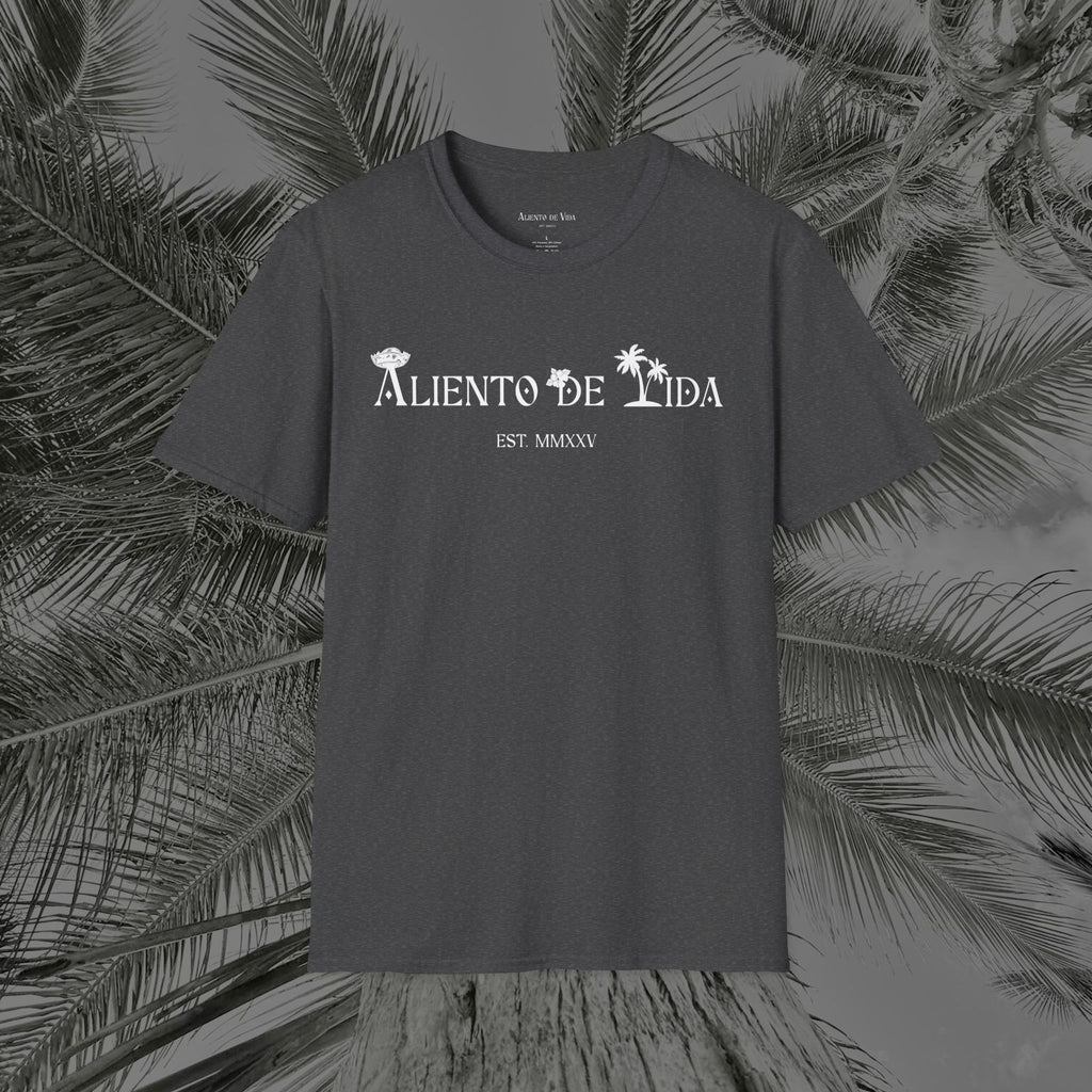 A Slice of Paradise - PR COLLECTION - (UNISEX) Soft style T-Shirt - Aliento De Vida