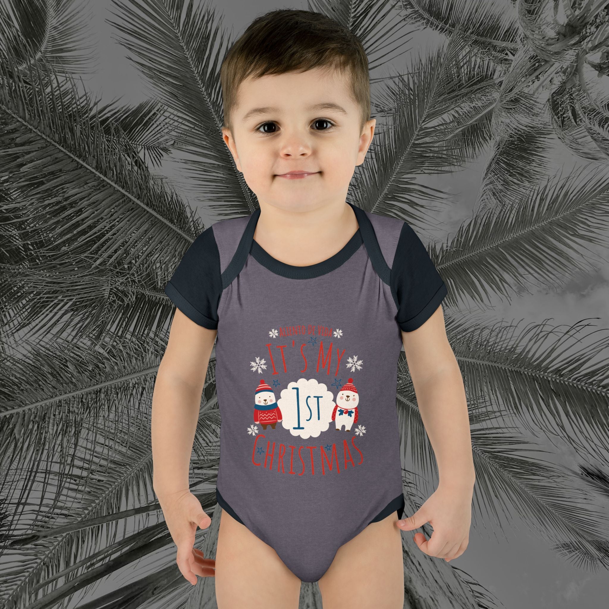 Little North Pole Newbie - (UNISEX) Baby Bodysuit / Infant Onesie - Aliento De Vida