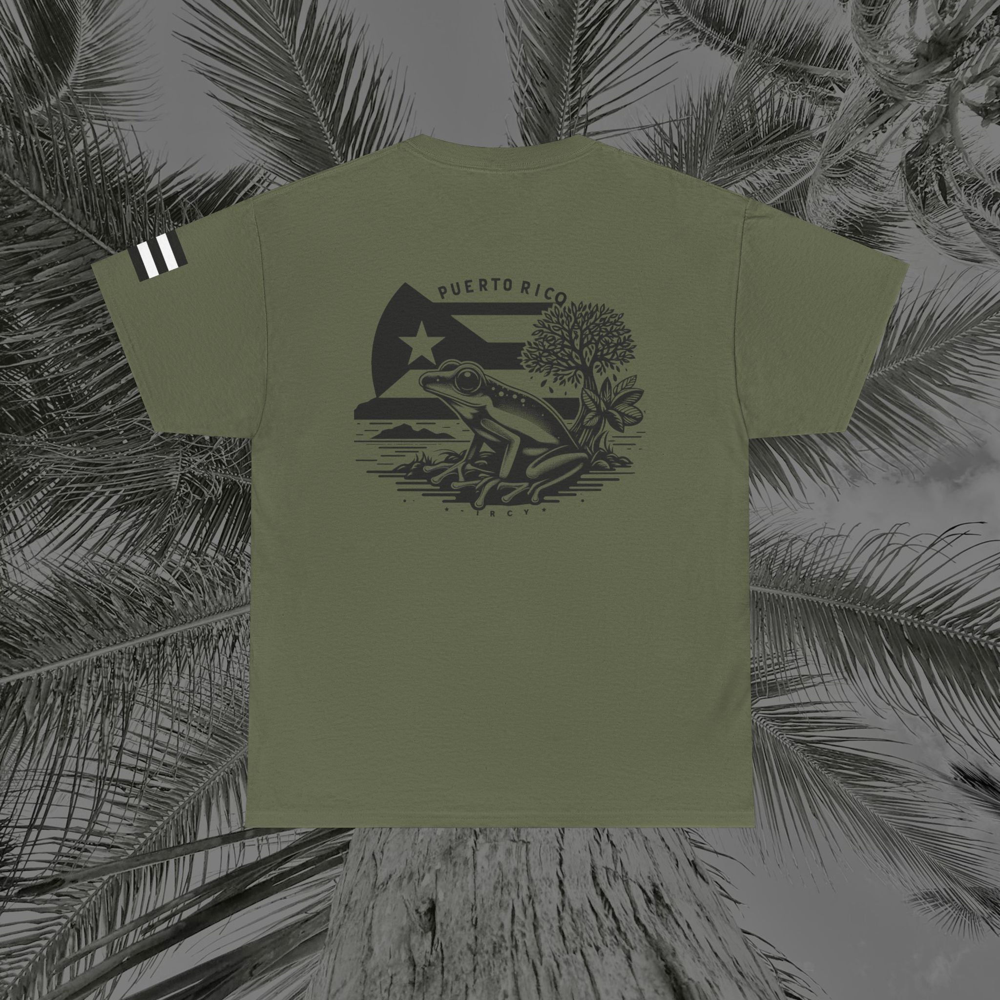 Coqui Crazy - PR COLLECTION - (UNISEX) Heavy Cotton Tee - Aliento De Vida