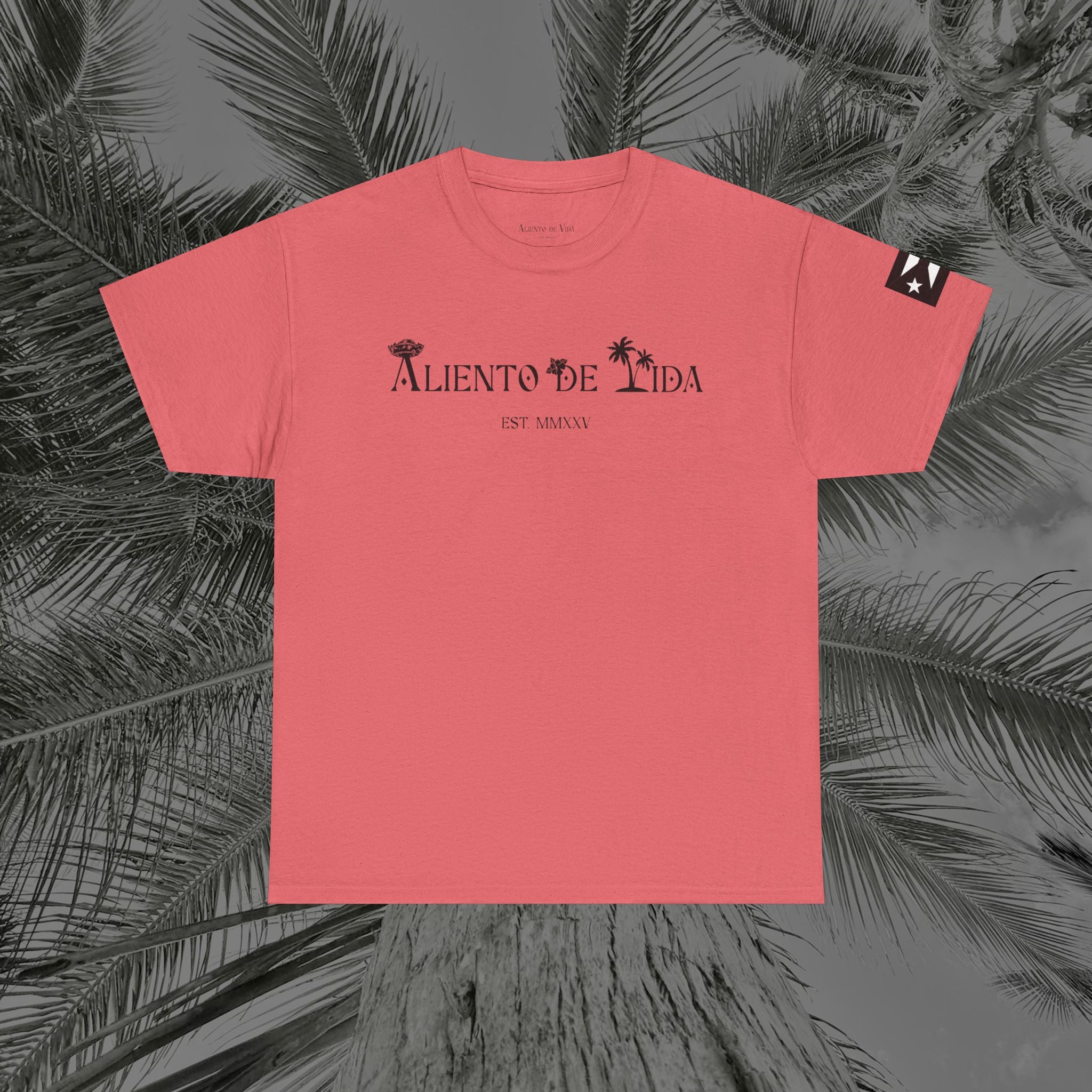 Frog Of The Island - PR COLLECTION - (UNISEX) Heavy Cotton Tee - Aliento De Vida