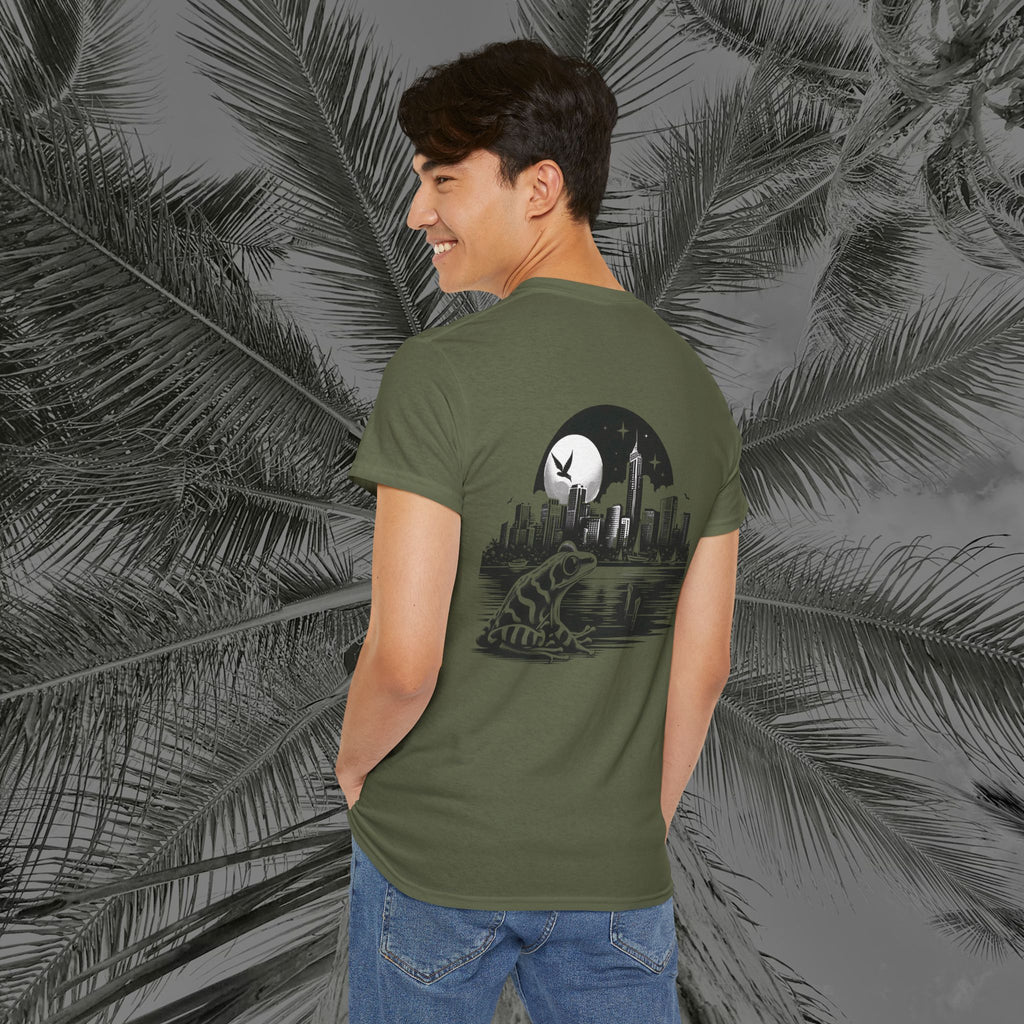 Urban Amphibian - (UNISEX) Heavy Cotton Tee - Aliento De Vida