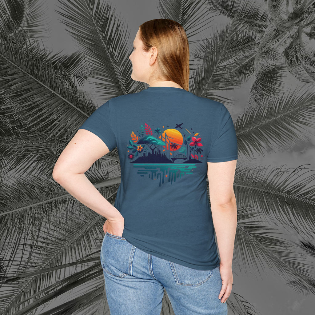 Vibrant Vibes - (UNISEX) Soft style T-Shirt - Aliento De Vida