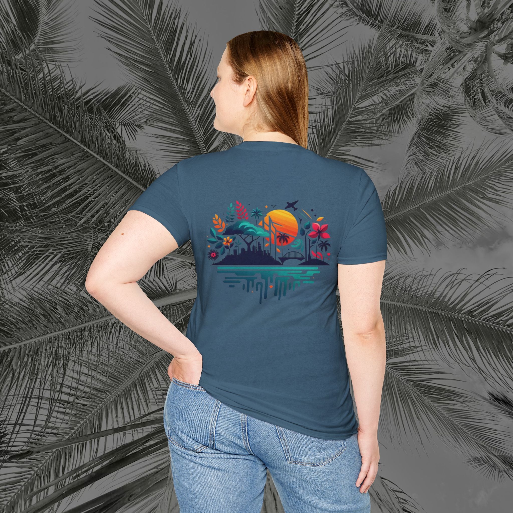 Vibrant Vibes - (UNISEX) Soft style T-Shirt - Aliento De Vida