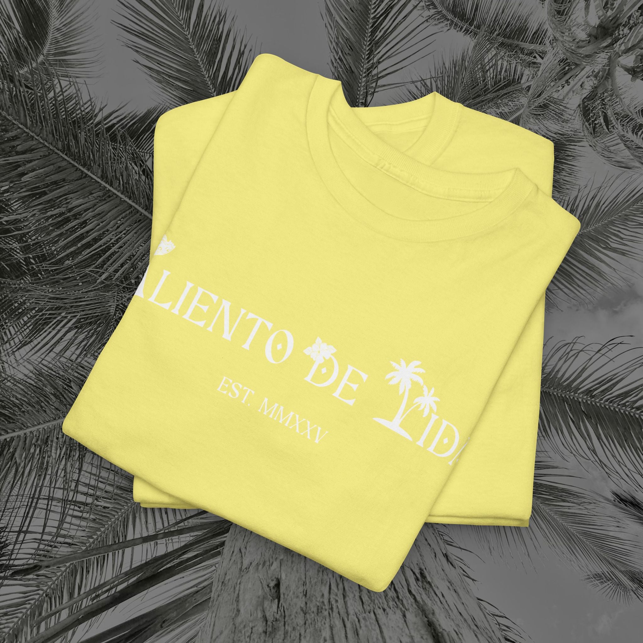 Borikén Sunrise - PR COLLECTION - (UNISEX) Heavy Cotton Tee - Aliento De Vida