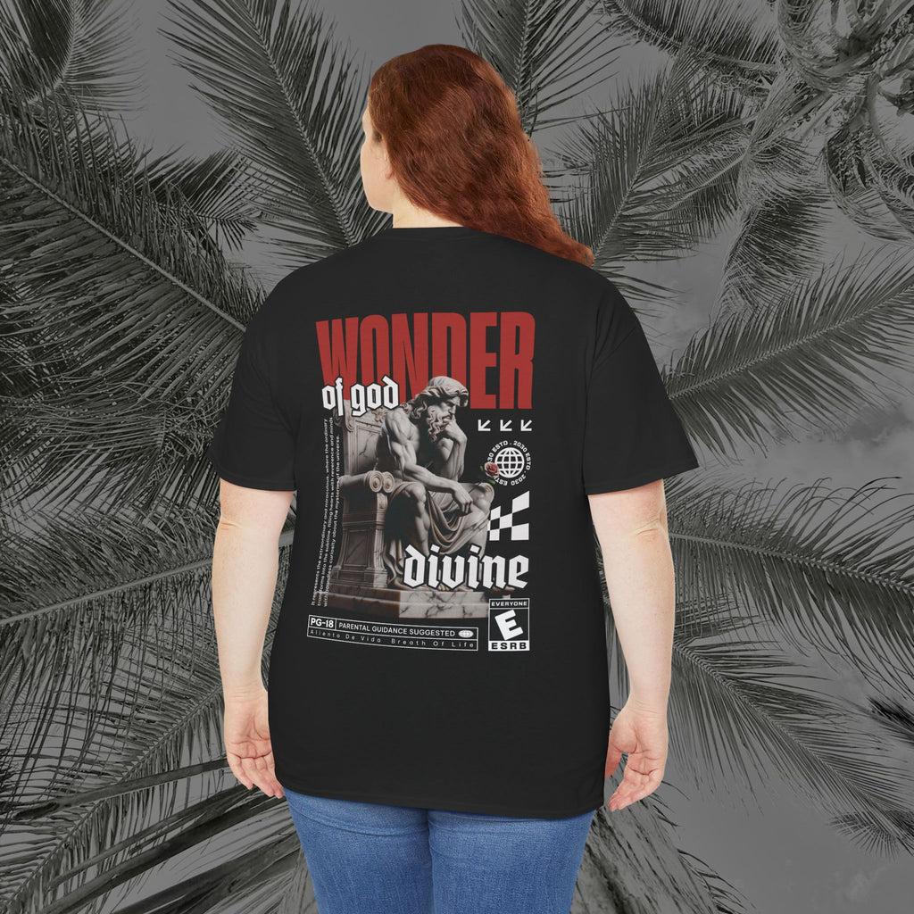 Throne of the Divine - (UNSEX) Heavy Cotton T-Shirt - Aliento De Vida