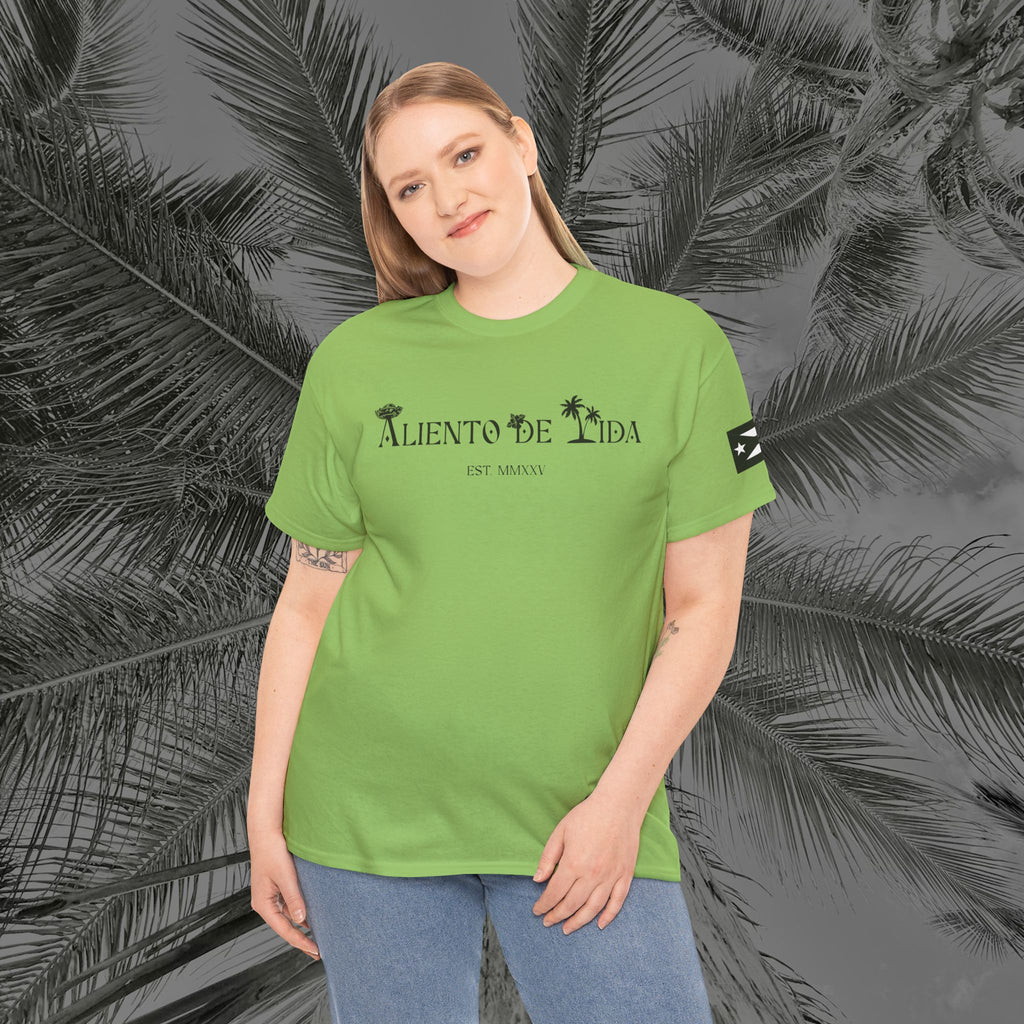 Frog Of The Island - PR COLLECTION - (UNISEX) Heavy Cotton Tee - Aliento De Vida