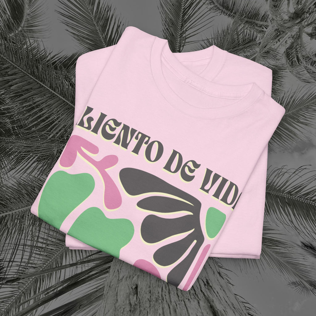 One Breath, Infinite Bloom #2 - (UNISEX) Heavy Cotton T-Shirt - Aliento De Vida