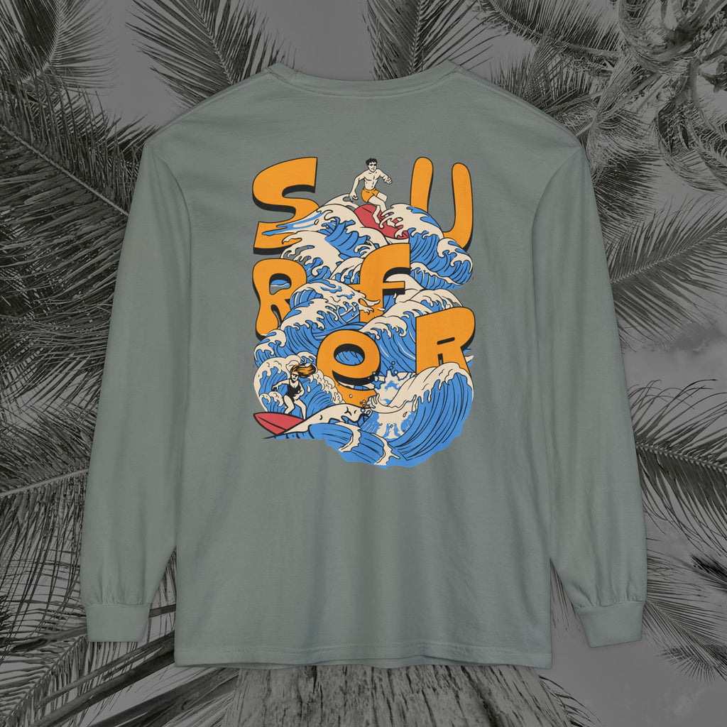 Ocean Motion - (UNISEX) Long Sleeve T-Shirt - Aliento de Vida